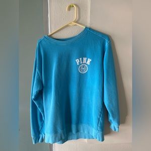 blue oversized sweater from PINK. Size S